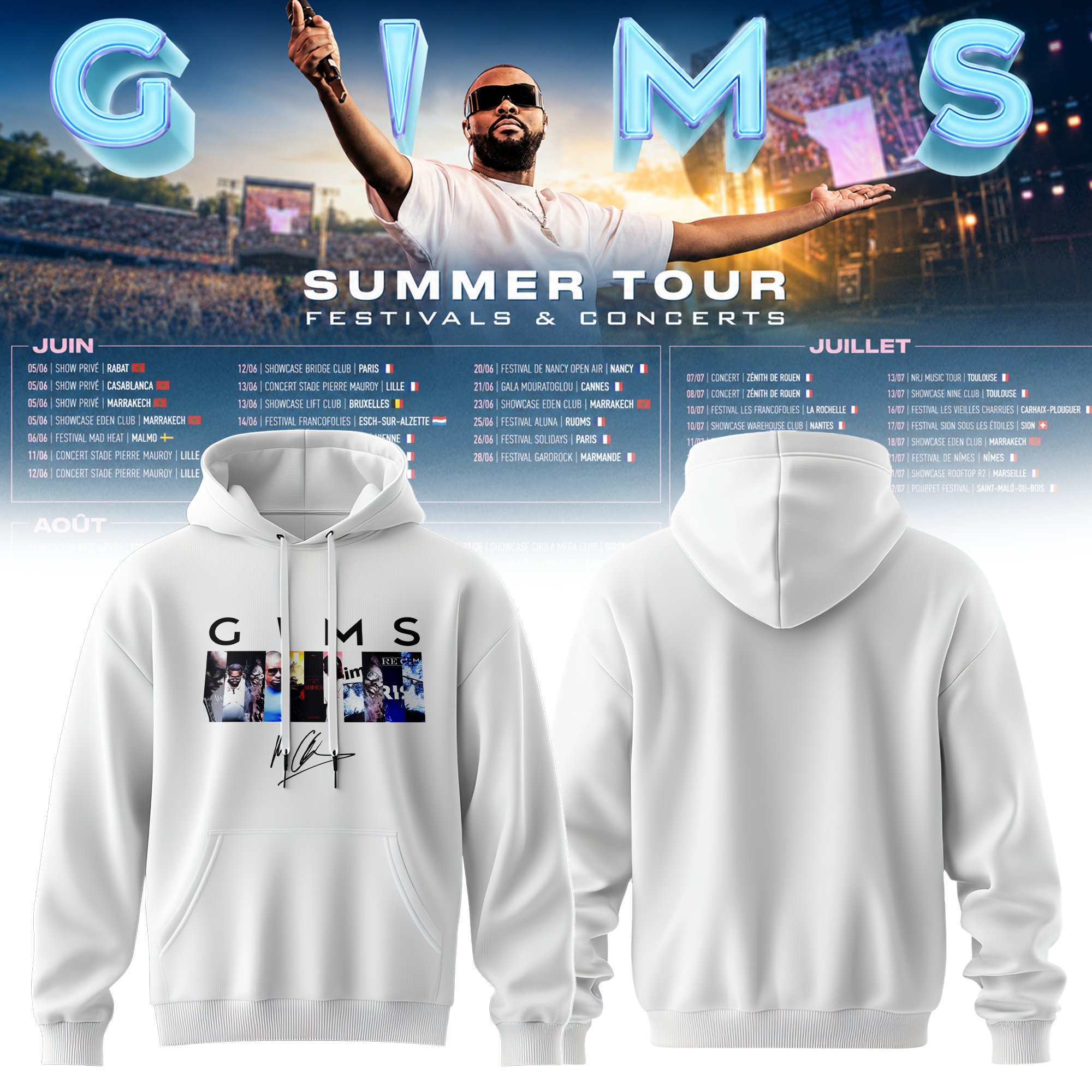 GIMS Summer Tour 2026 Premium Limited Edition Hoodie
