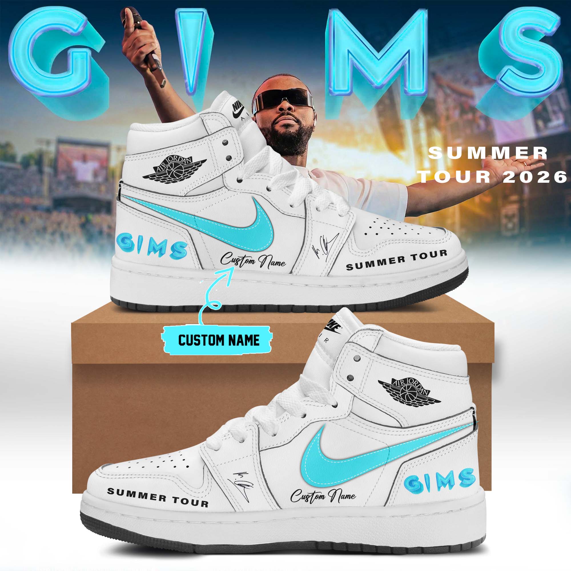 GIMS Summer Tour 2026 Signature Casual Shoes Collector Edition