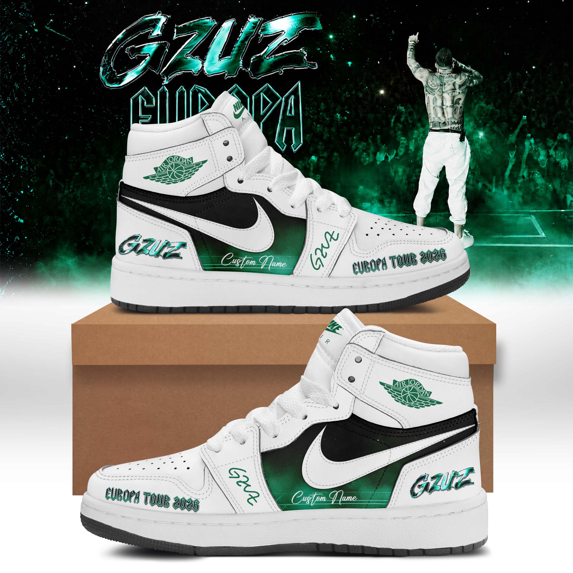 GZUZ Live Europe 2026 Exclusive Fan Streetwear Shoes