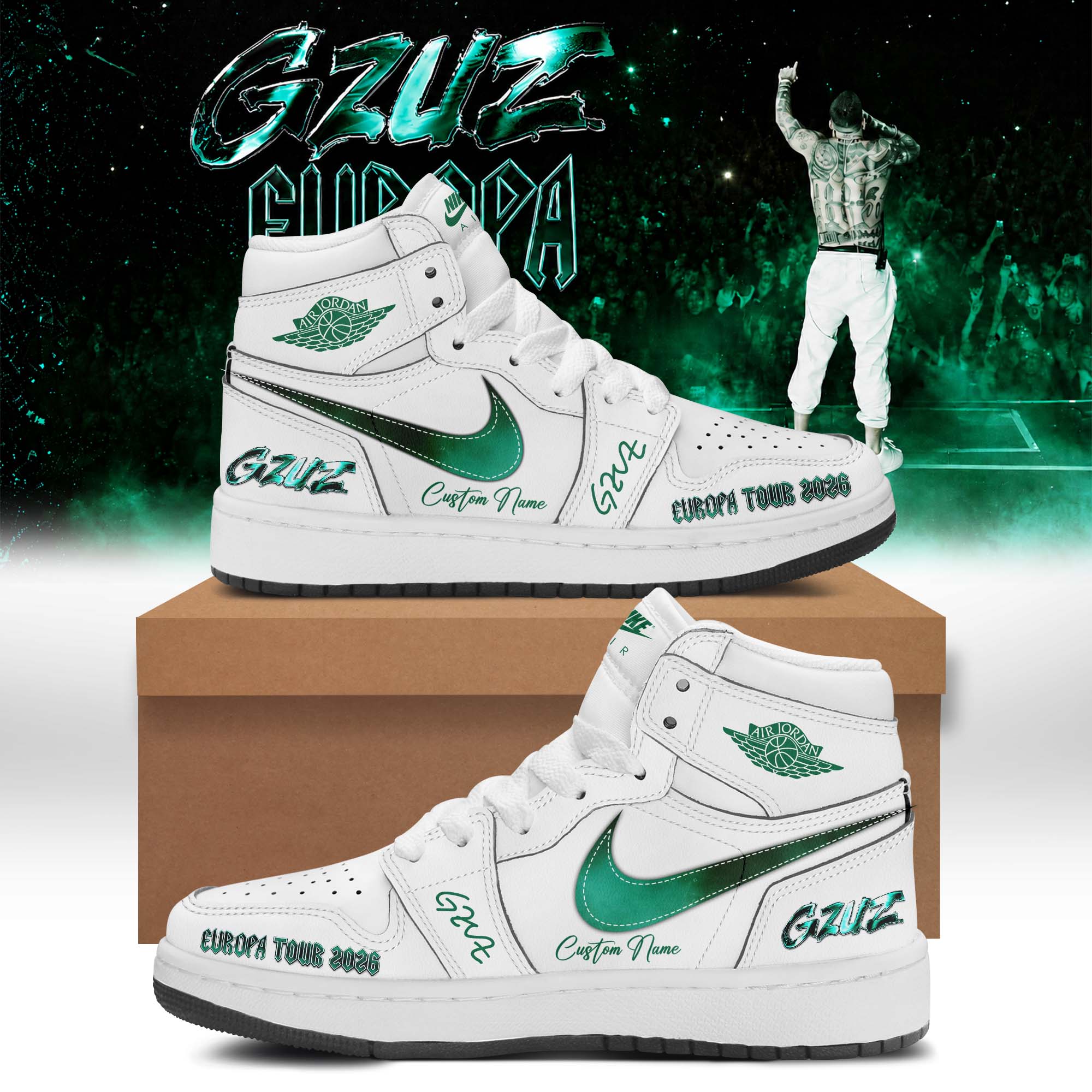 GZUZ Live Europe 2026 Exclusive Street Style Shoes