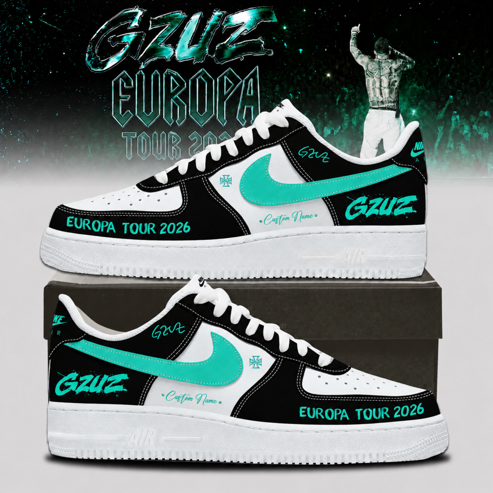 GZUZ Live Europe 2026 Limited Collector High Top Shoes