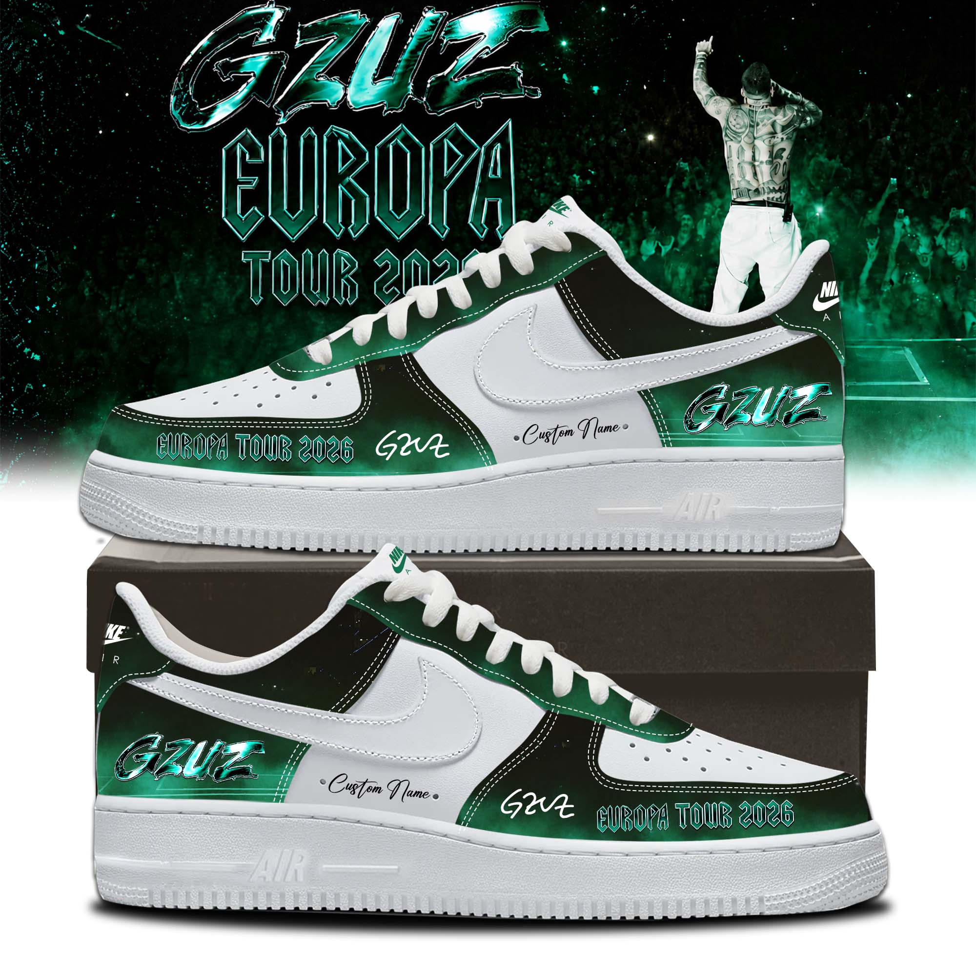 GZUZ Live Europe 2026 Limited Collector Sneakers
