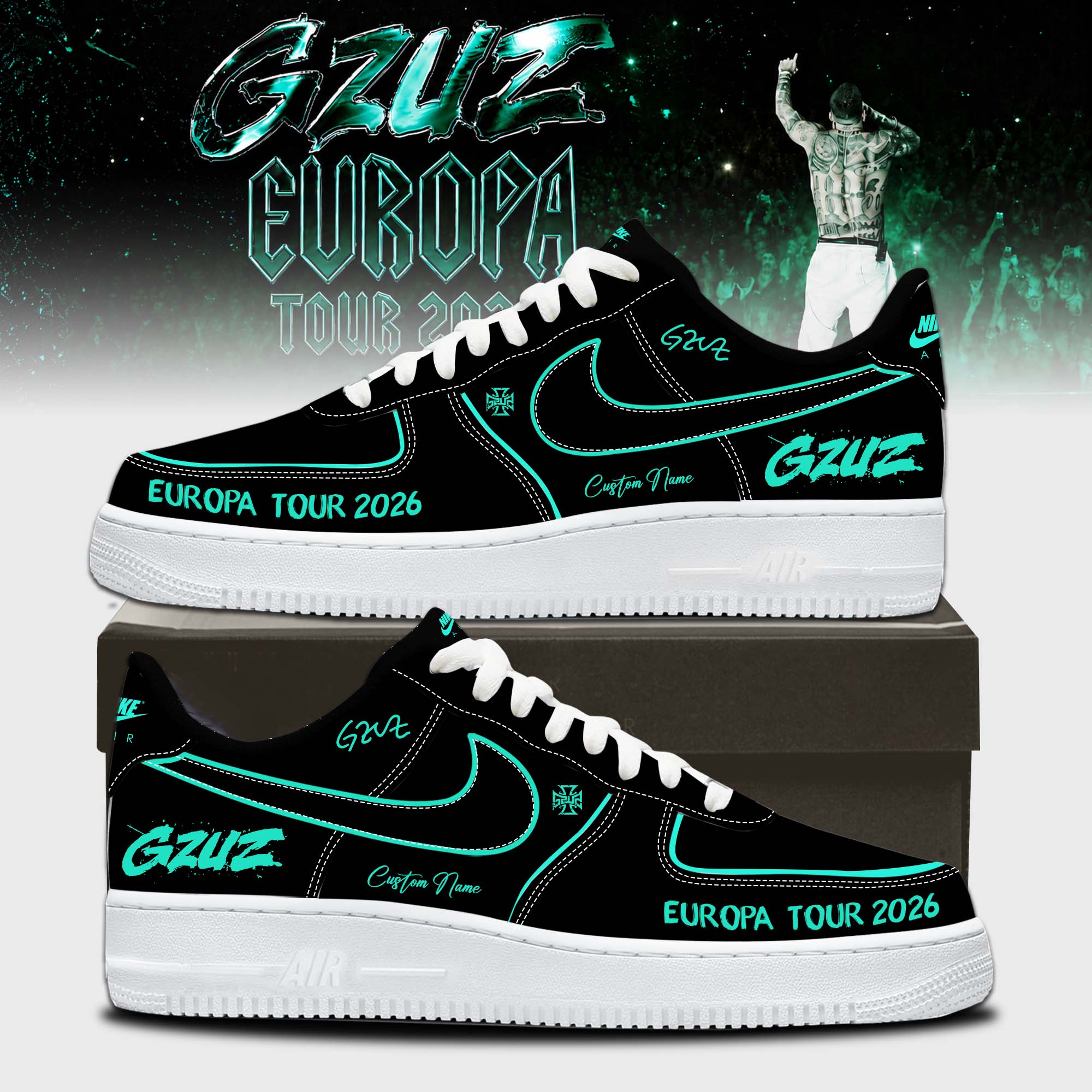 GZUZ Live Europe 2026 Premium Streetwear Sneakers