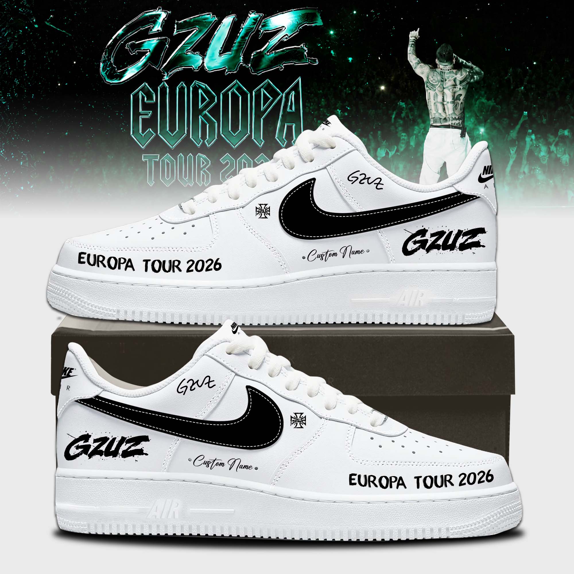 GZUZ Live Europe 2026 Signature Lifestyle Sneakers