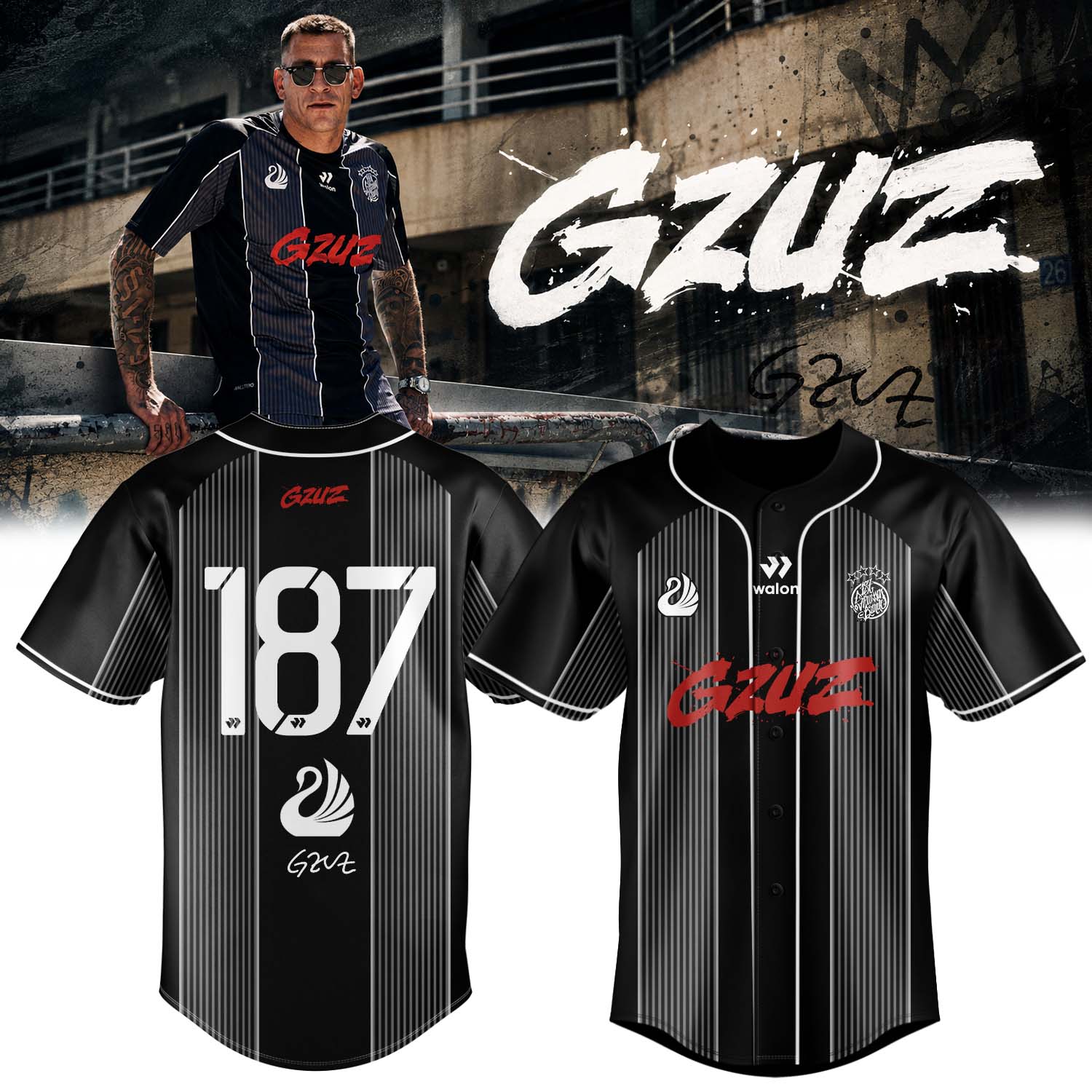 GZUZ Live Europe 2026 Signature Limited Edition Jersey Hip Hop Concert Tour Fan Apparel 1 - Unicasport GZUZ Live Europe 2026 Signature Limited Edition Jersey Hip Hop Concert Tour Fan Apparel