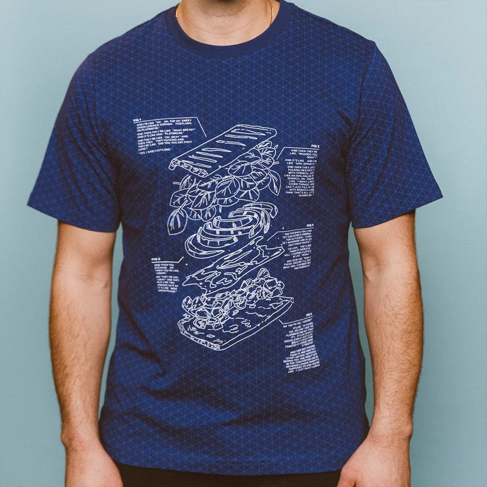 Gamegrumps Merch Game Grumps I Hate Subway Sandwich Diagram TShirt Fans Gifts