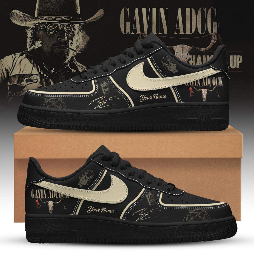 Gavin Adcock The Day I Hang It Up Tour 2026 Air Force 1 Sneakers