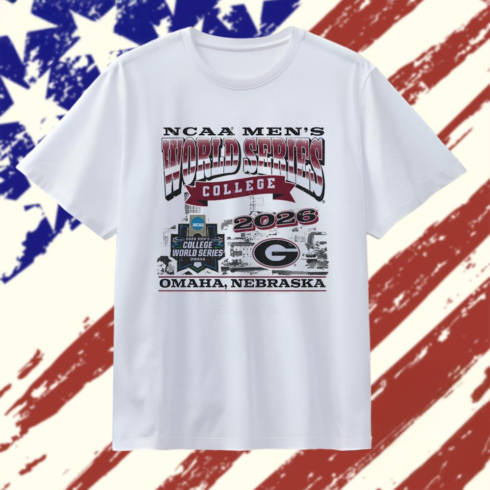 Georgia Bulldogs 2026 NCAA College World Series Omaha Championship T Shirt