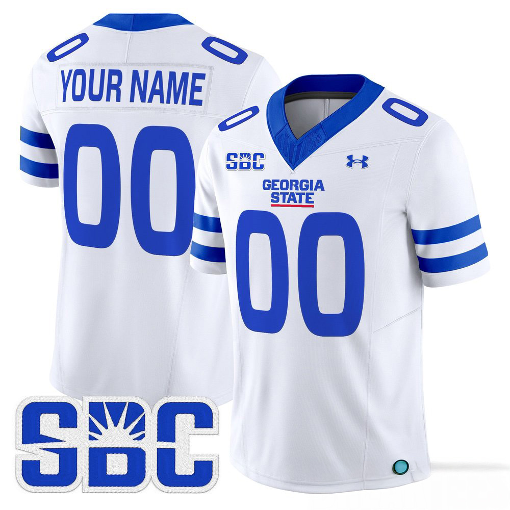 Georgia State Panthers 2026 Custom Stitched Football Jersey 2 - Unicasport Georgia State Panthers 2026 Custom Stitched Football Jersey
