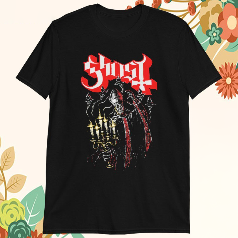 Ghost Haunted Candelabra Tshirts