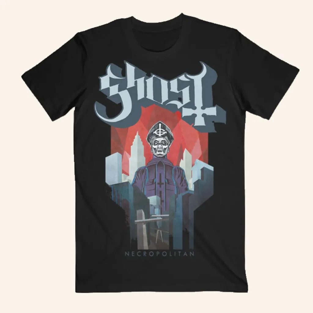Ghost Merch Necropolitan TShirt Gift Ideas For Husband