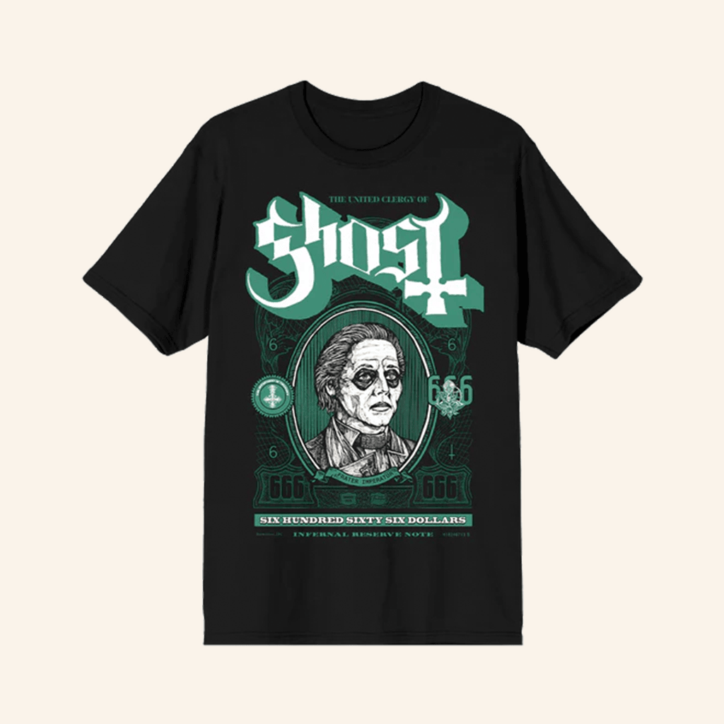 Ghost Official Merch Mummy Dust TShirt Gifts For Fans
