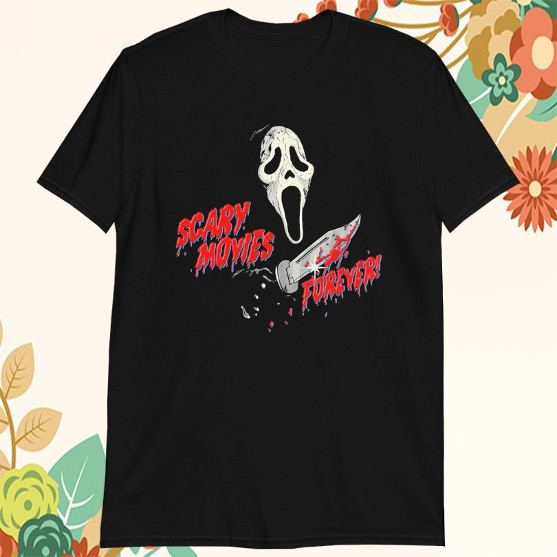 Ghostface Scary Movies Forever! Knife Tshirts