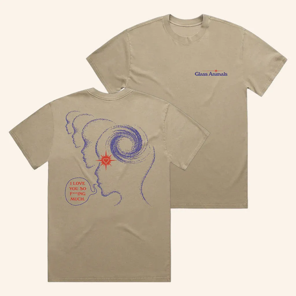 Glass Animals Merch I Love You So Fking Much Tour TShirt Gifts For Besties