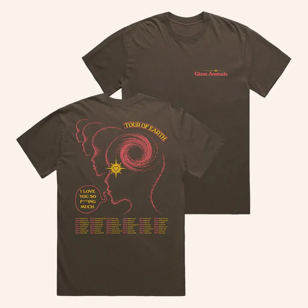 Glass Animals Merch I Love You So Fking Much Tour TShirt Gifts For Fans