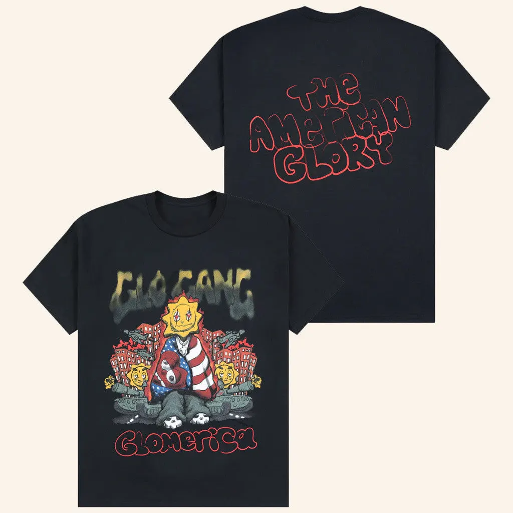 Glo Gang Worldwide Merch American Glory TShirt Best Gifts For Dad