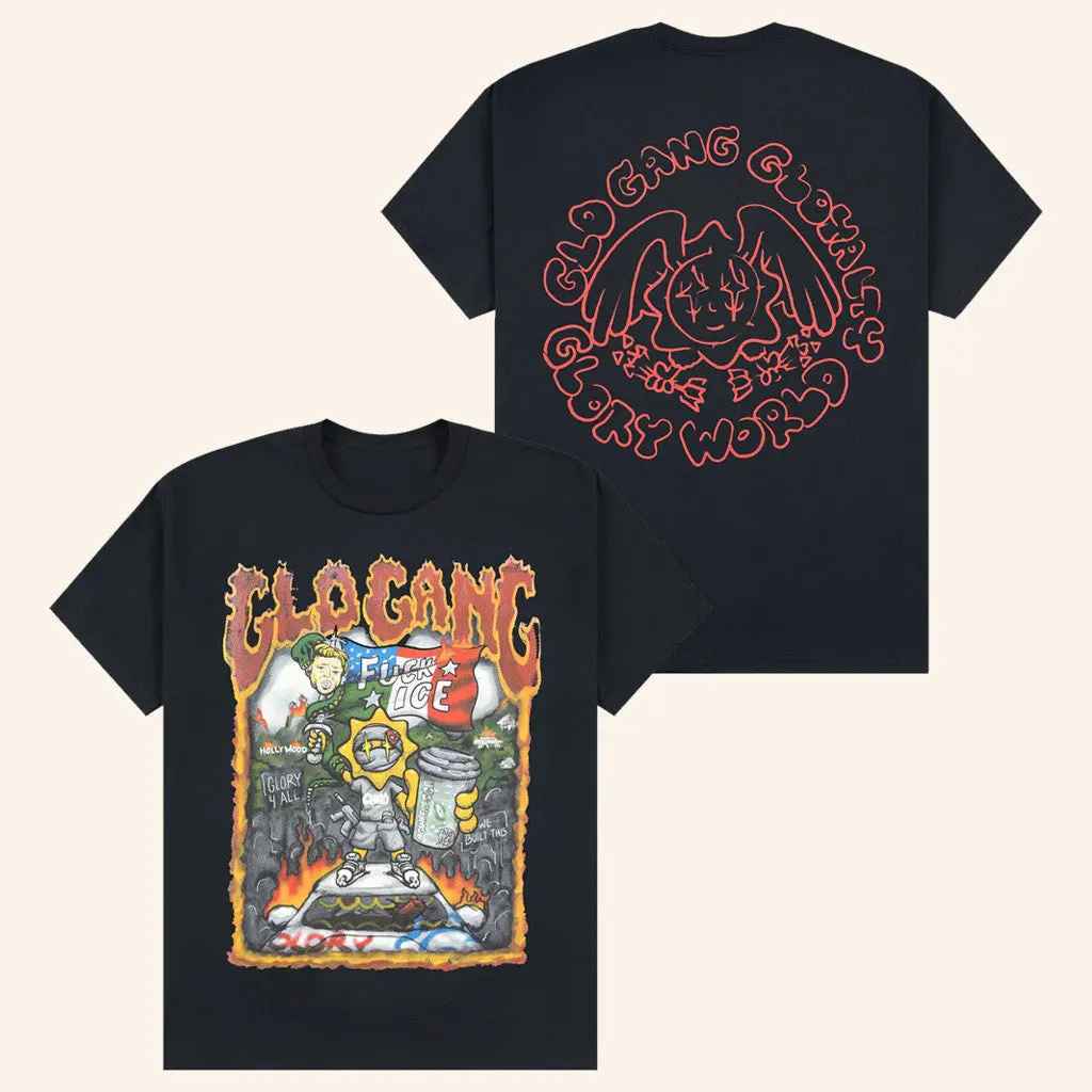 Glo Gang Worldwide Merch Fck Ice TShirt Gifts For Father