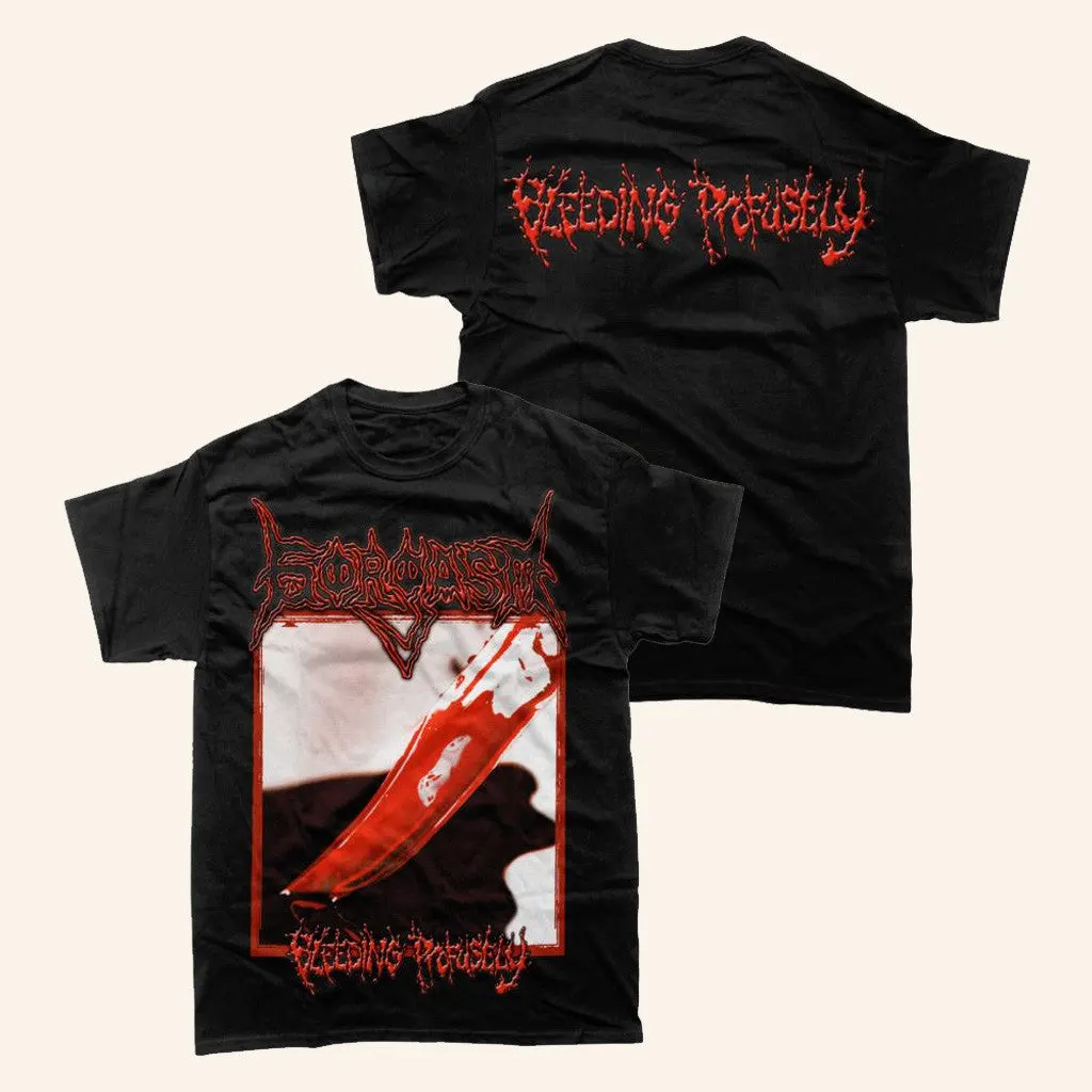 Gorgasm Merch Bleeding Profusely TShirt Gifts For Best Friends