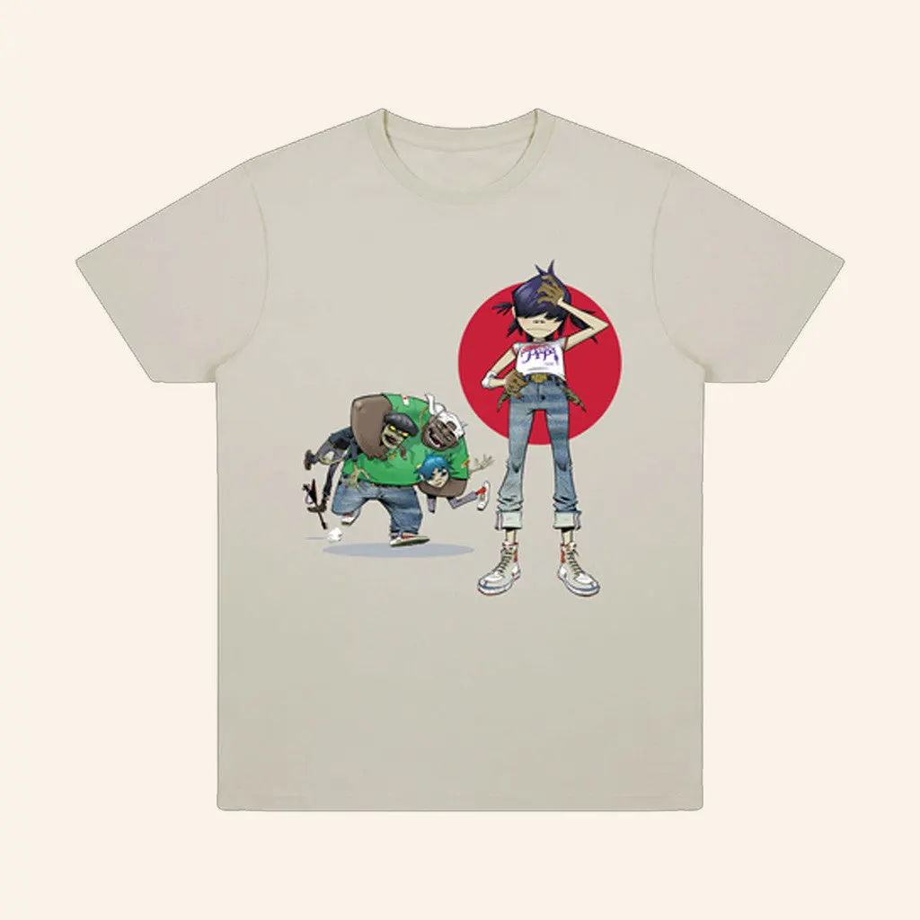 Gorillaz Merch 25 Invisible Sun TShirt Unique Gift For Boyfriend Birthday