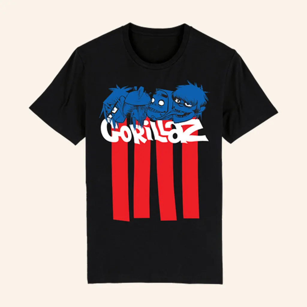 Gorillaz Merch 25 Pez Heads TShirt Gift For Best Friends