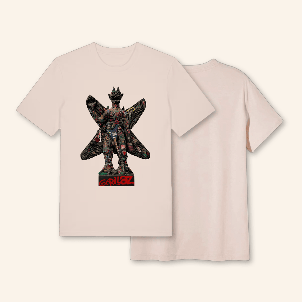 Gorillaz Merch Pazuzu TShirt Gift Ideas For Dad
