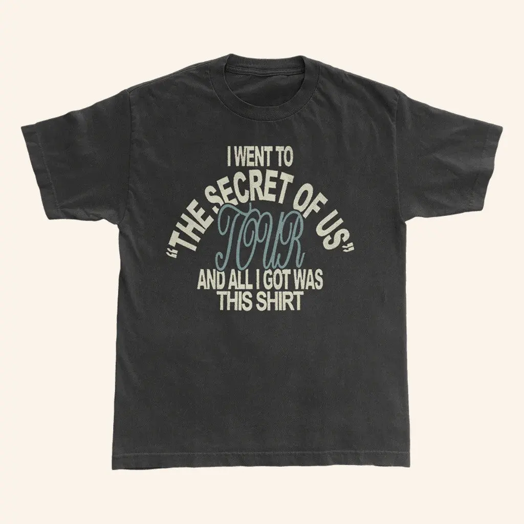 Gracie Abrams Merch The Secret Of Us TShirt Gifts For Friends