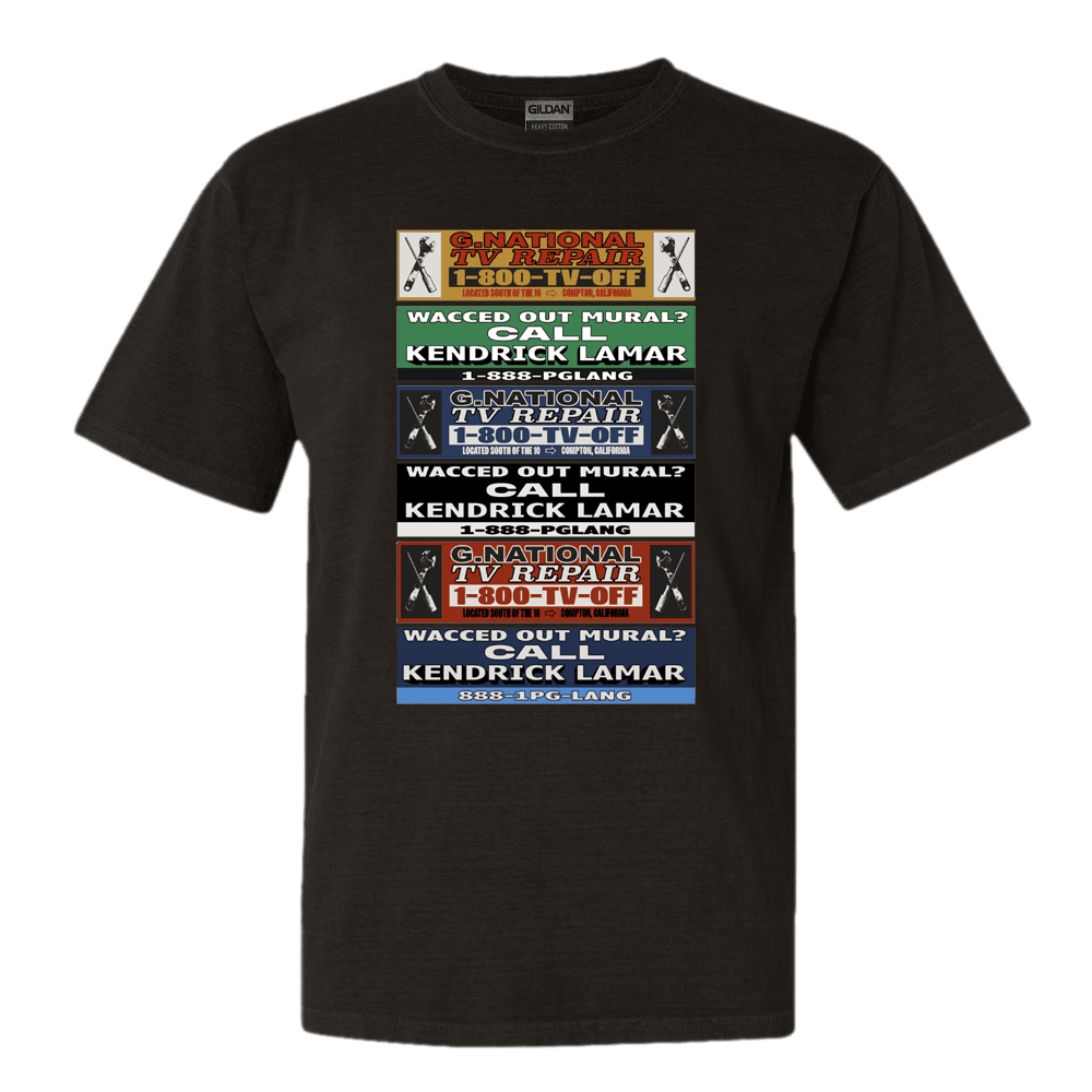 Grand National Tour Merch Kendrick Lamar TShirt Gifts For Music Fans