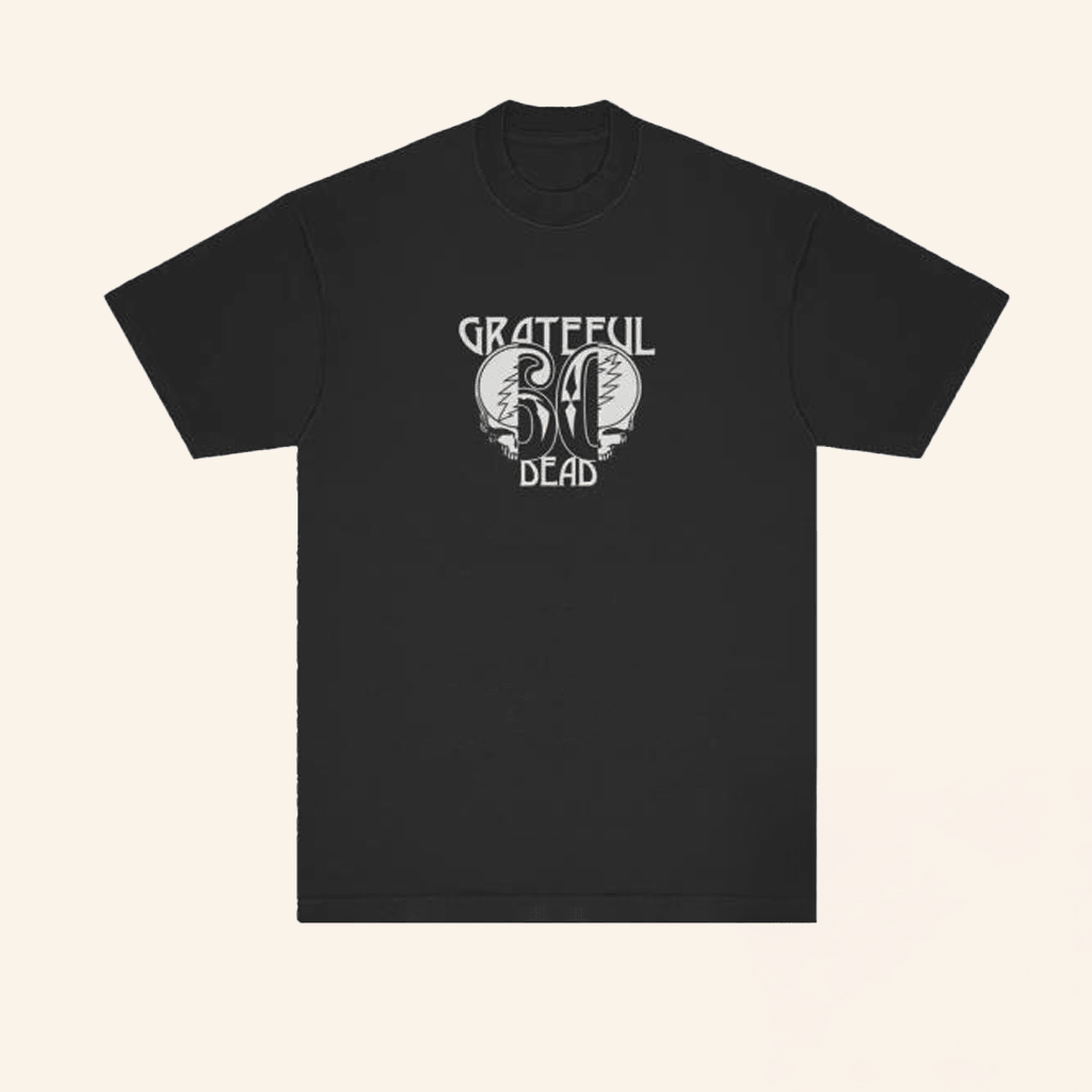 Grateful Dead Merch 60Th Split Stealie TShirt Best Gifts For Dad