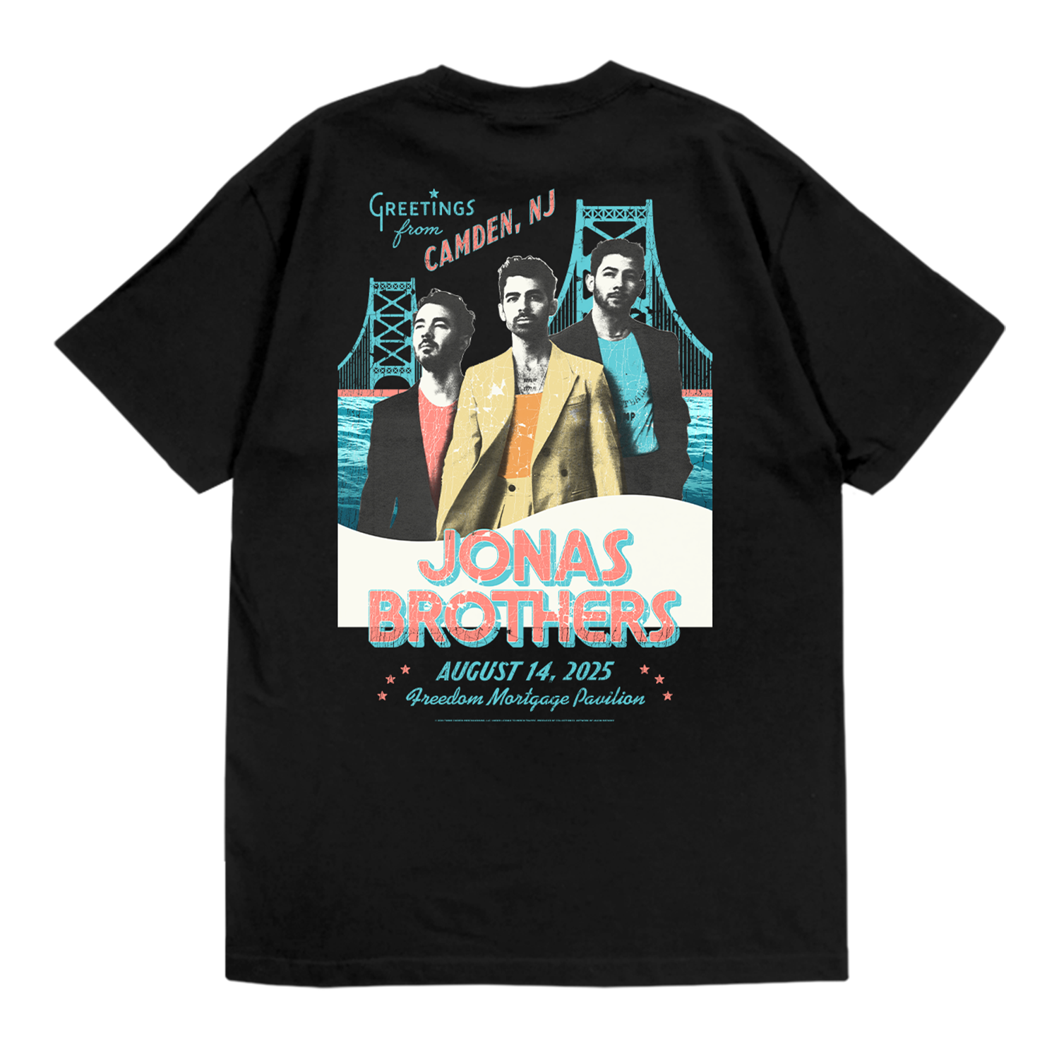 Greetings From Your Hometown - Camden, NJ City Tee