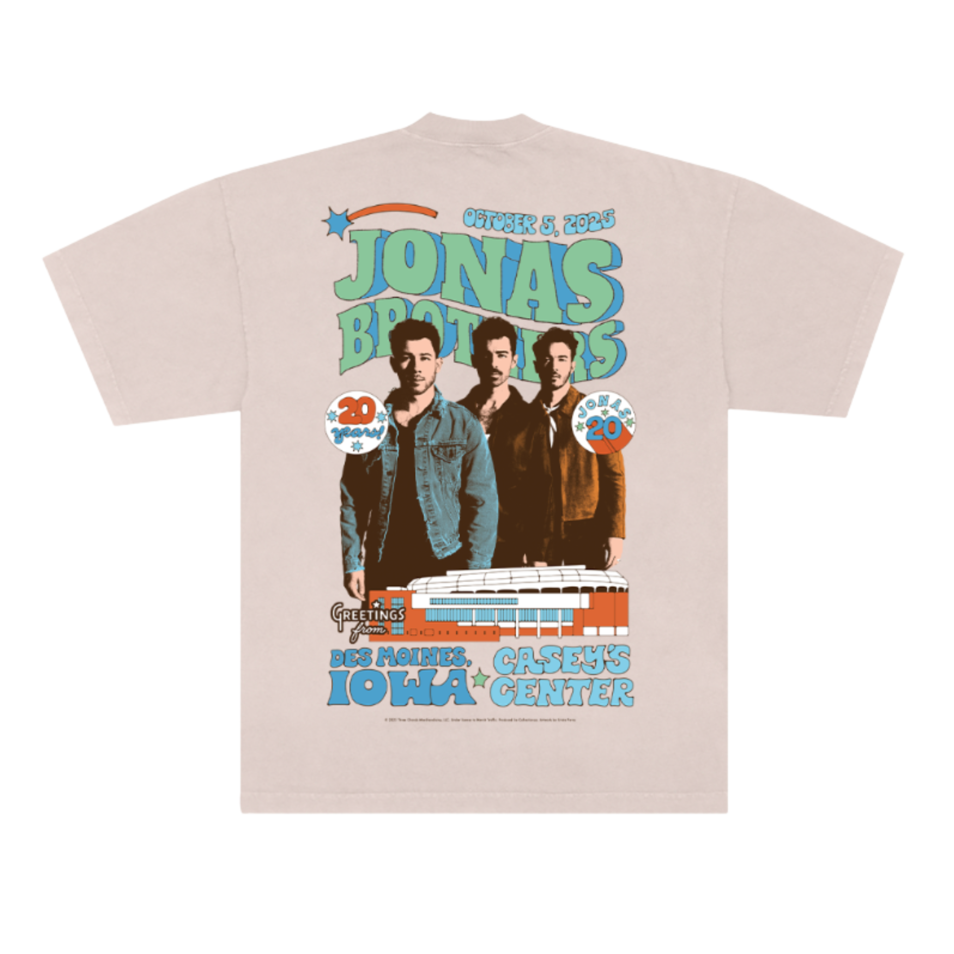 Greetings From Your Hometown - Des Moines, IA Tee