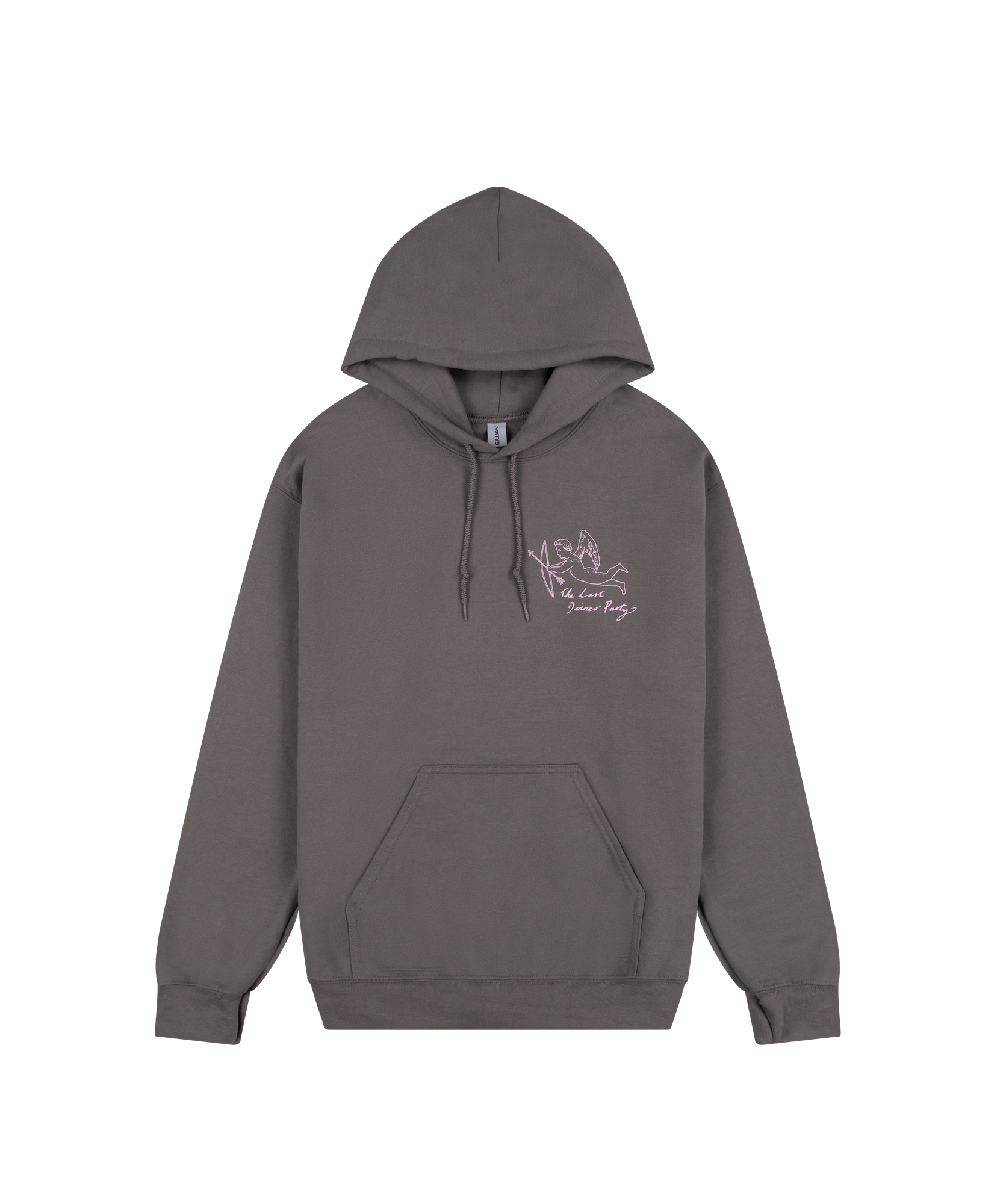 Grey Cherub Hoodie Vintage Streetwear Cozy Retro Style Gift for Everyone