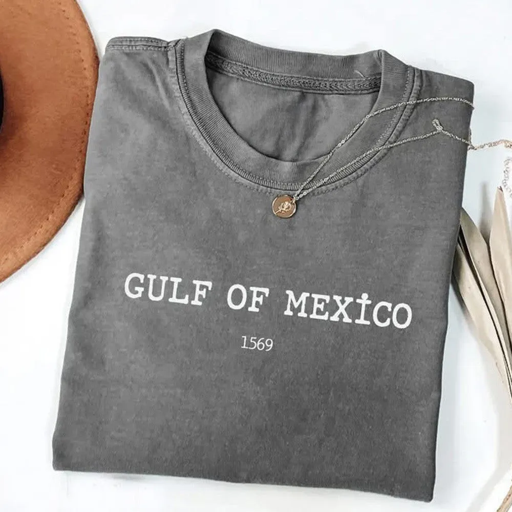 Gulf Of Mexico 1569 Shirt American Pride Patriotic TShirt Gifts For Him Her