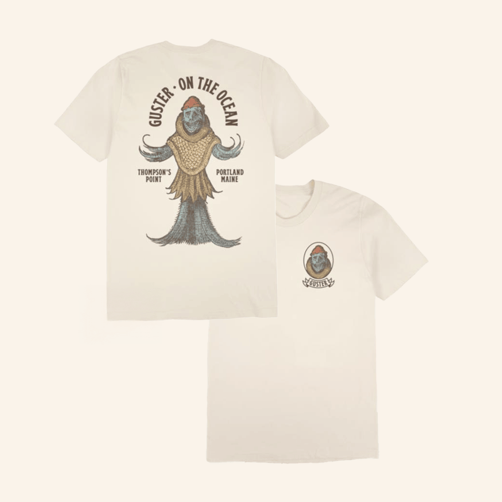 Guster Merch In The Ocean Sea Monster TShirt Good Gifts For Boyfriend