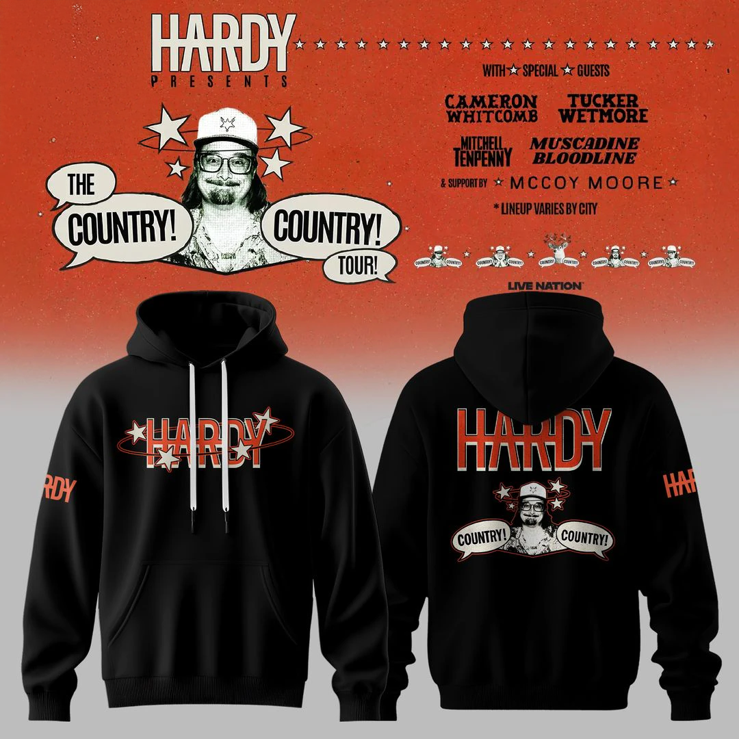 HARDY The Country Country Tour 2026 Hoodie