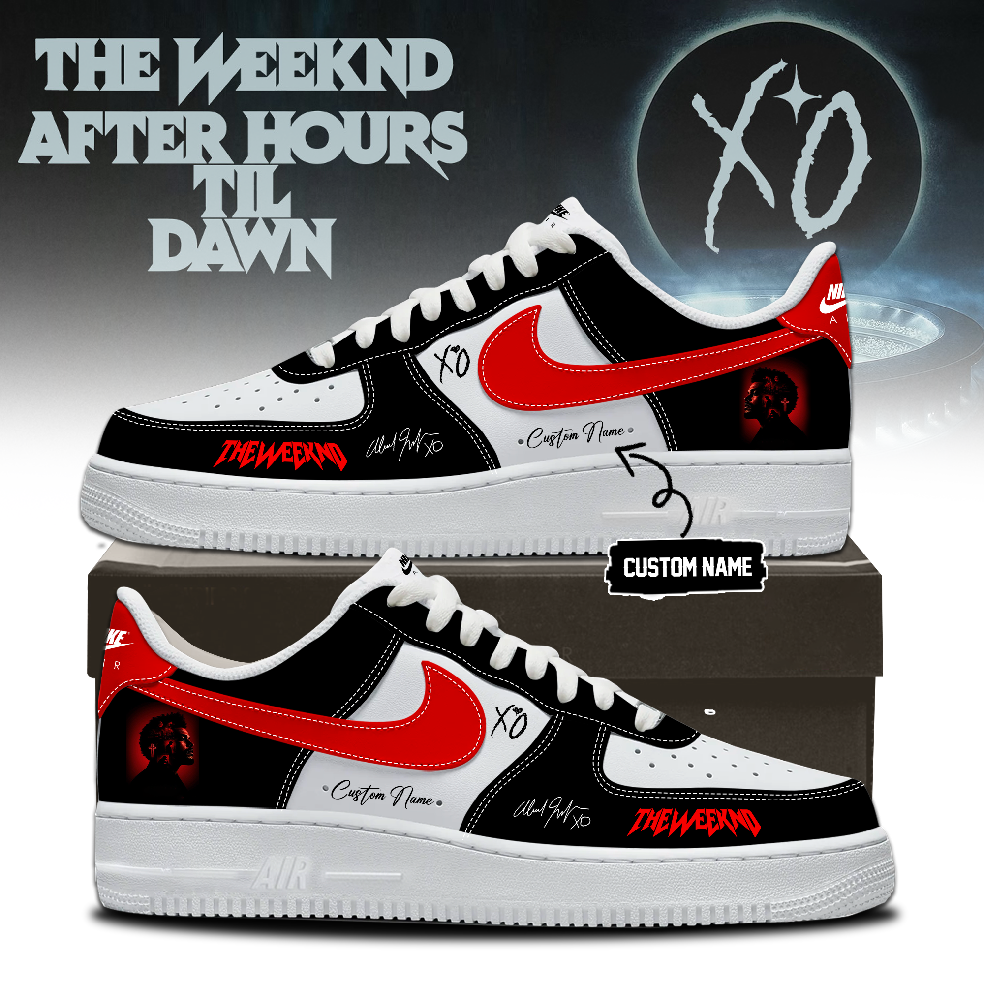 HV After Hours Till Dawn Tour 2026 Exclusive Air Force 1 Sneakers