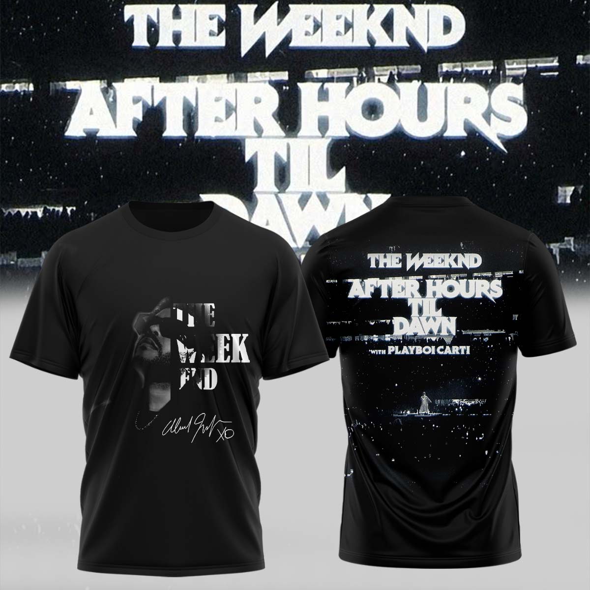 HV After Hours Till Dawn Tour 2026 Limited Edition Graphic T Shirt