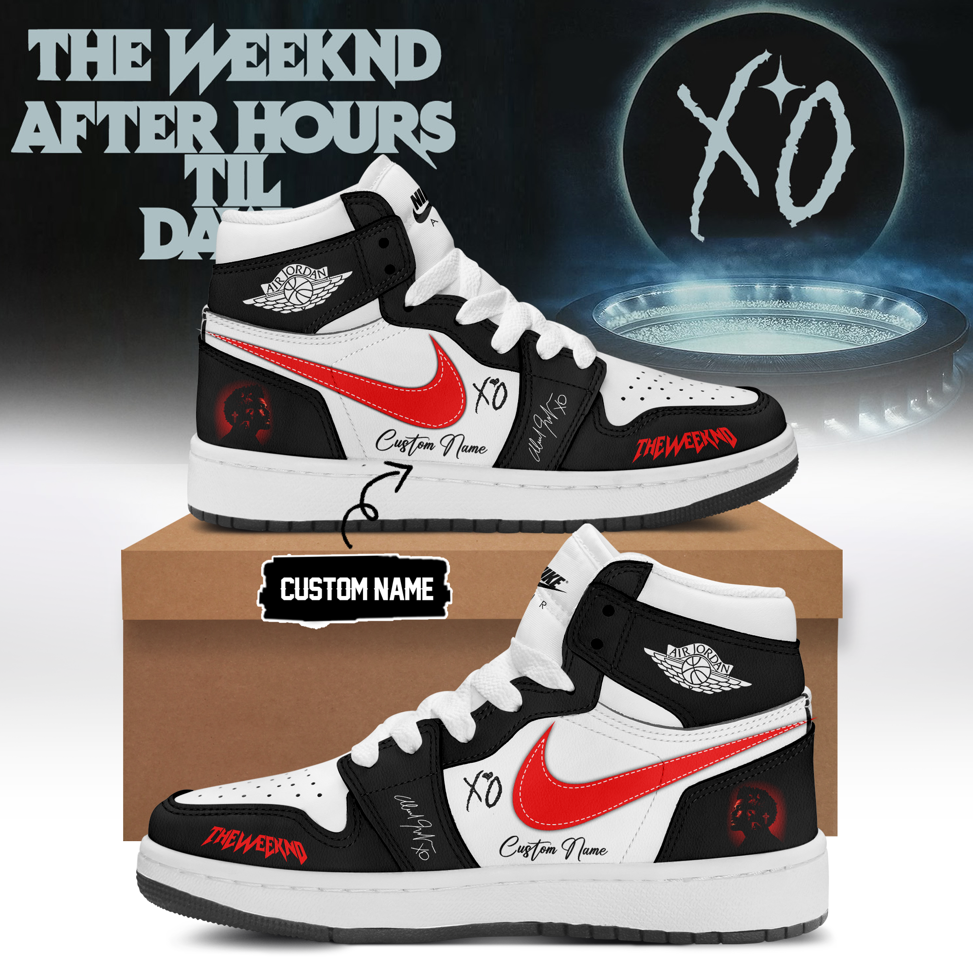 HV After Hours Till Dawn Tour 2026 Premium Casual Sneakers