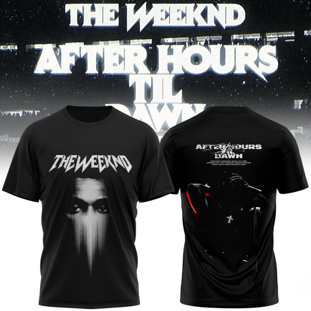 HV After Hours Till Dawn Tour 2026 Premium Fan Collection Shirt