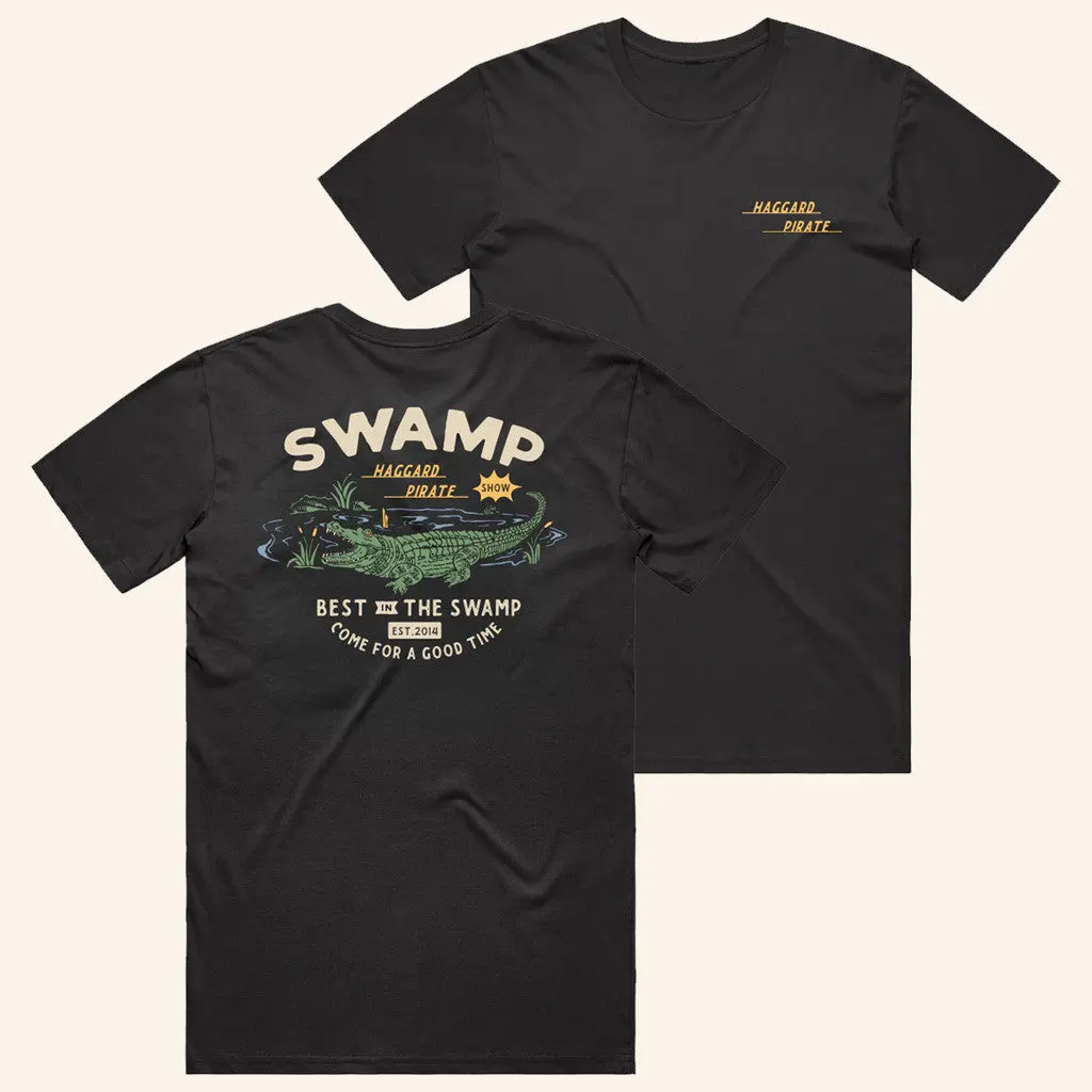 Haggard Pirate Merch Swamp Show TShirt Present For Husband