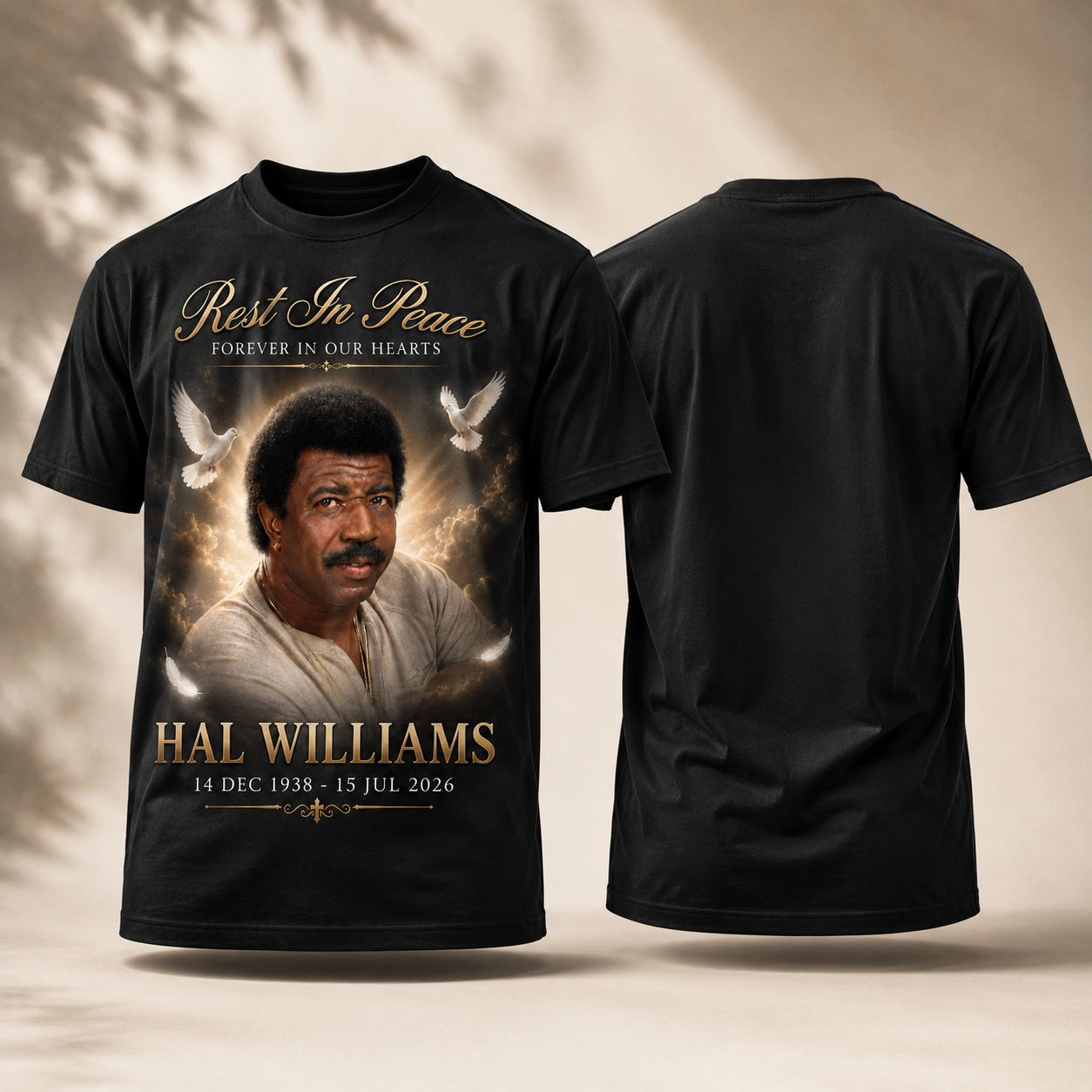 Hal Williams Rest In Peace Forever In Our Hearts Memorial T Shirt Actor Tribute Gift In Loving Memory 1938 2026