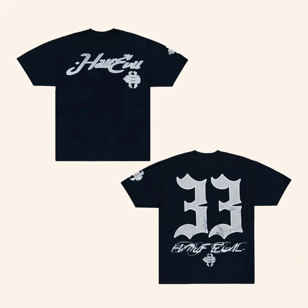 Half Evil CO Merch Captain 33 Shirt Gifts For Dad