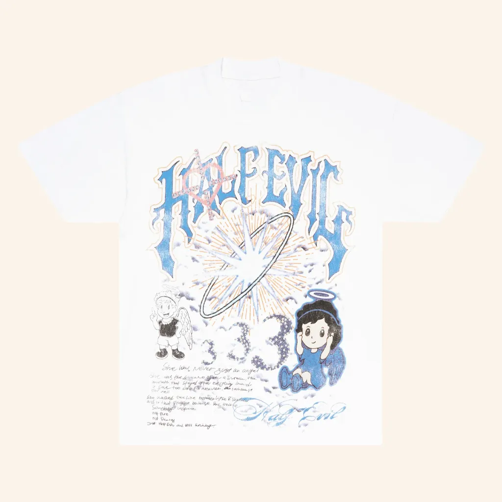Half Evil Co Merch Letter From An Angel TShirt Gifts For Best Friends