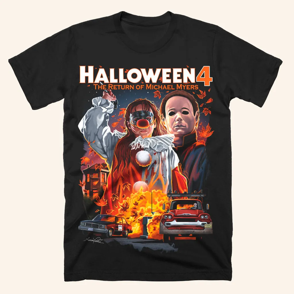 Halloween 4 Cold Blood TShirt Halloween Themed Apparel Gifts For Dudes