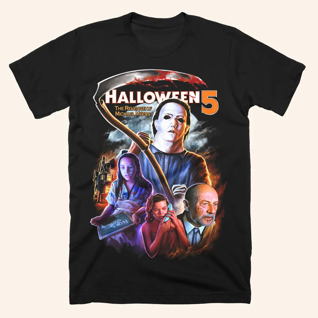 Halloween 5 Back With A Vengeance TShirt Halloween Merch Gift Ideas For Him
