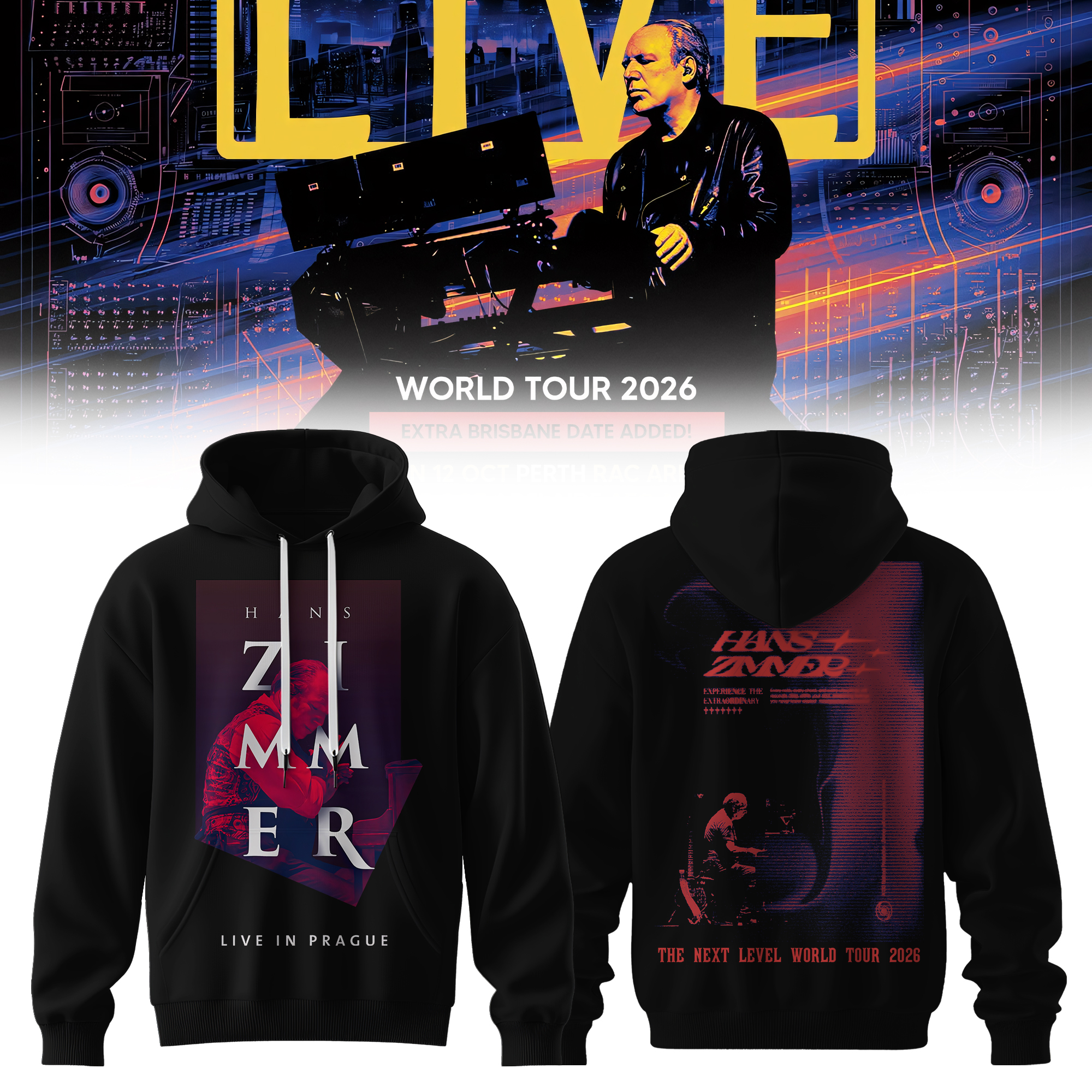 Hans Zimmer The Next Level Live Collection Collector Edition Hoodie