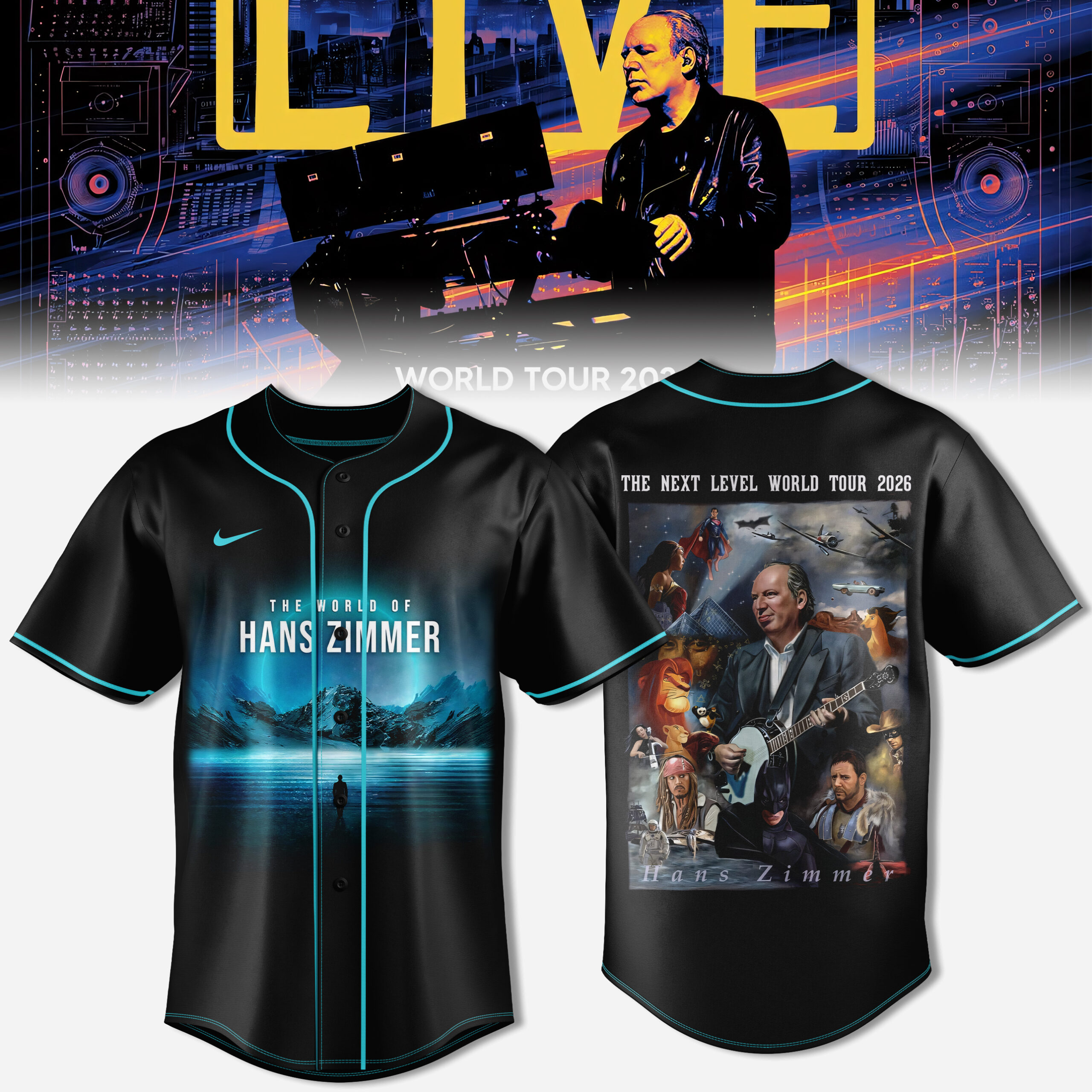 Hans Zimmer The Next Level Live Collection Collector Edition Jersey