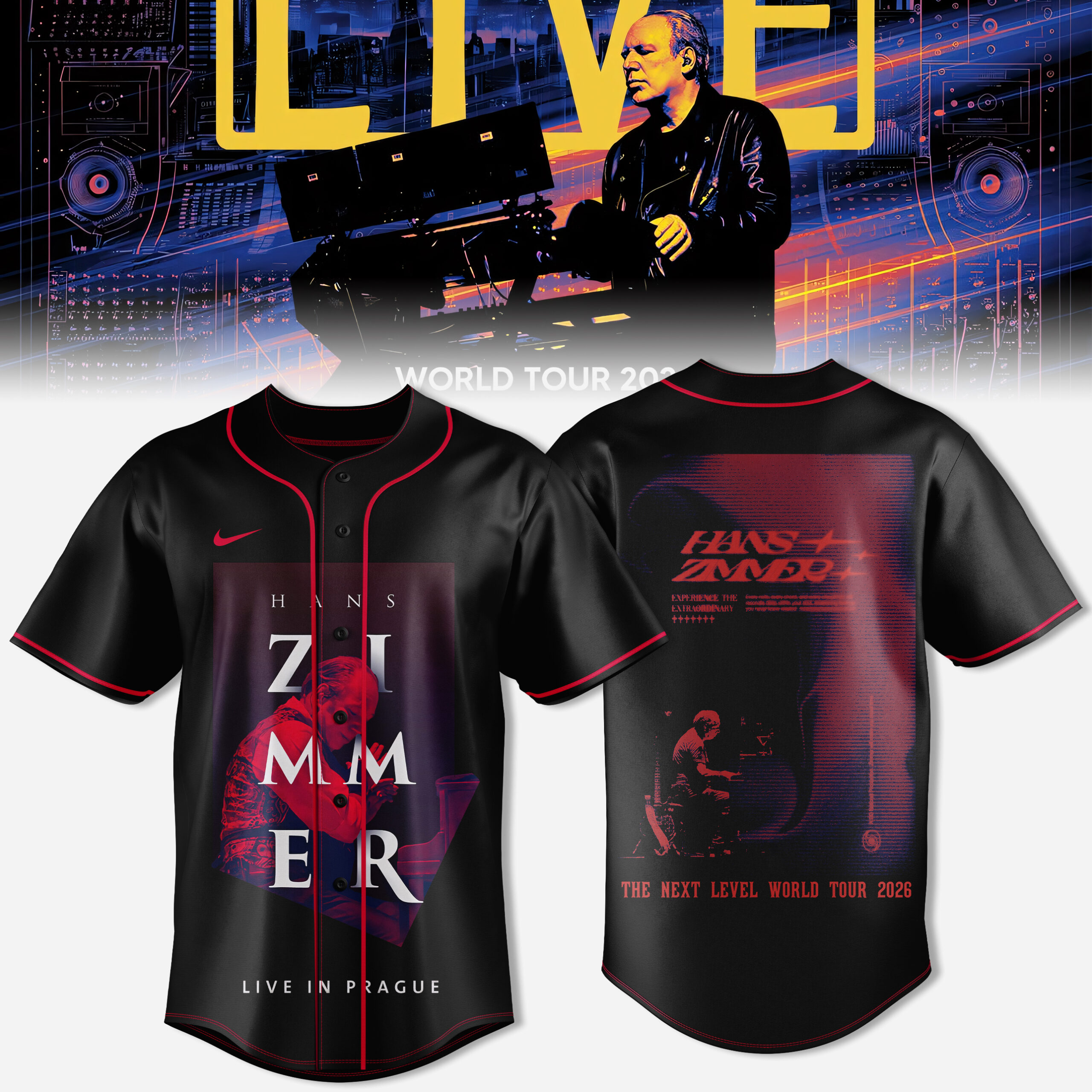 Hans Zimmer The Next Level Live Collection Premium Sports Jersey