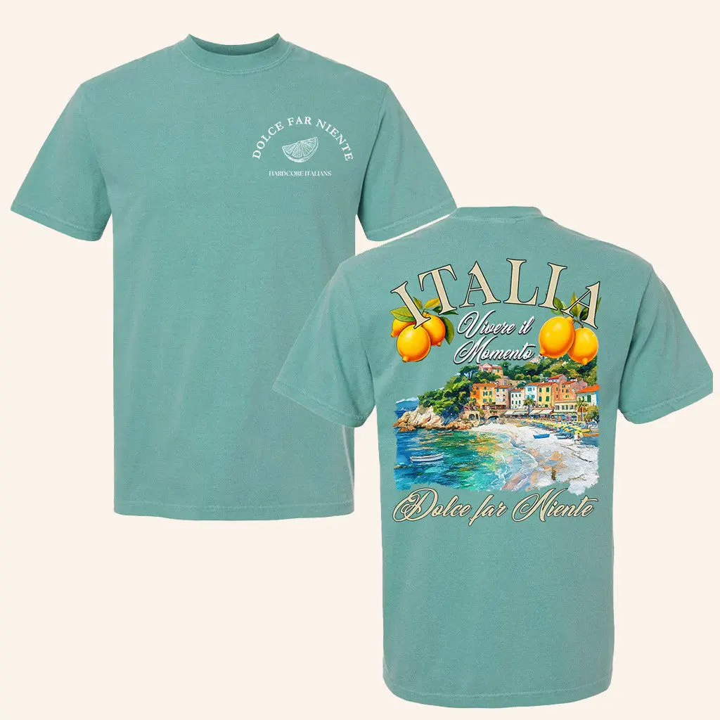 Hardcoreitalians Merch Italia Dolce Far Niente TShirt Unique Gift For Boyfriend