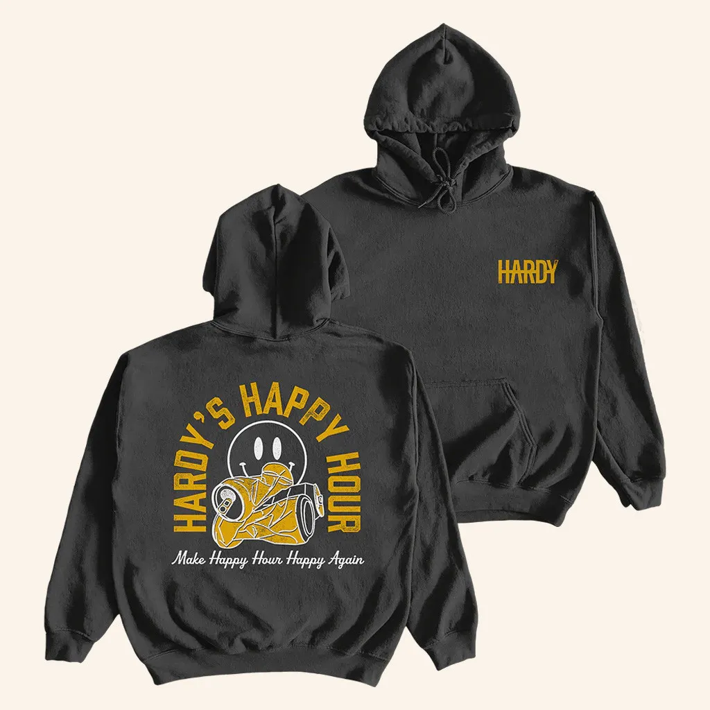Hardy Merch Hardys Happy Hour Hoodie Best Gifts For Music Lovers