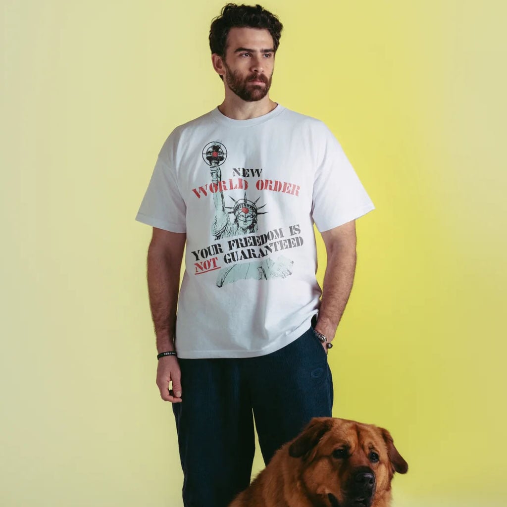 Hasan Piker Merch 2026 New World Order Your Freedom Is Not Guaranteed TShirt Husband Gifts
